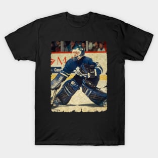 Felix Potvin, 1991 in Toronto Maple Leafs T-Shirt